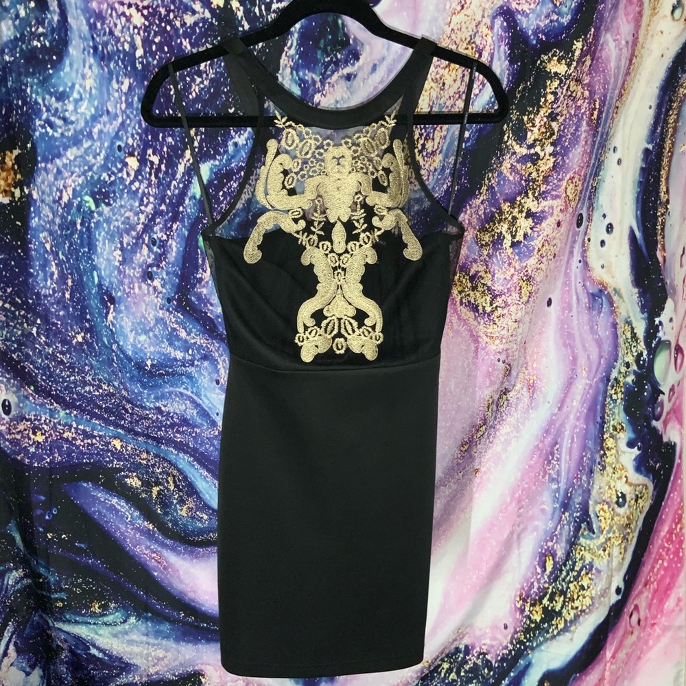 Forever 21 mini black dress